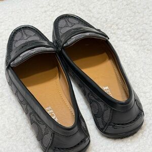 Coach Women's Black Loafers